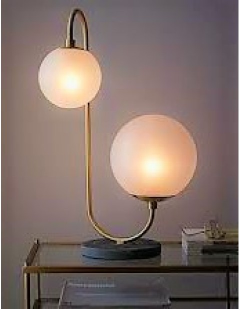 Modern Glass Table Lamp