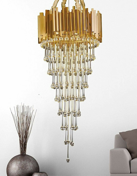 Modern Droplet Chandelier