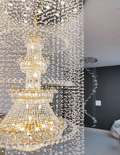 Modern & Traditional Blend Chandelier