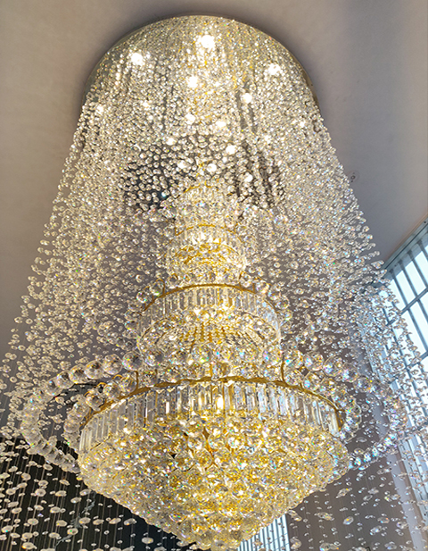 Modern & Traditional Blend Chandelier