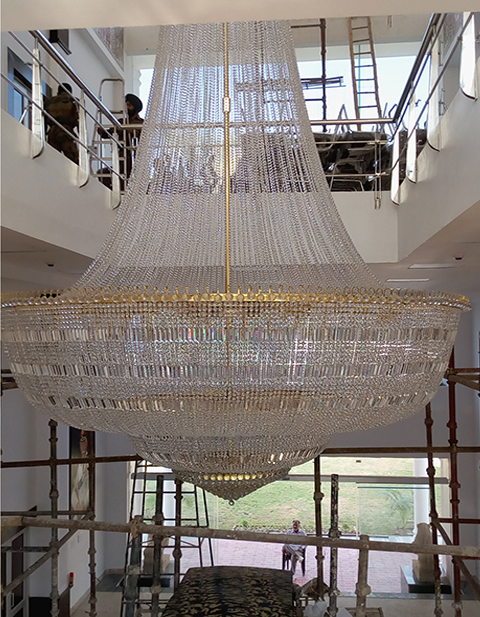 Large Customized Traditional Chandelier