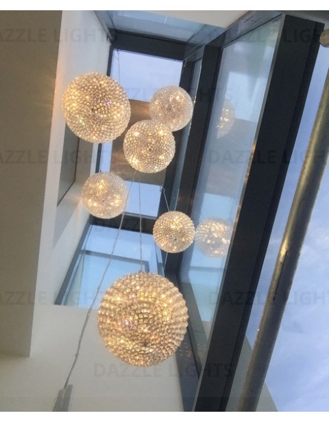 Ball Duplex Chandelier