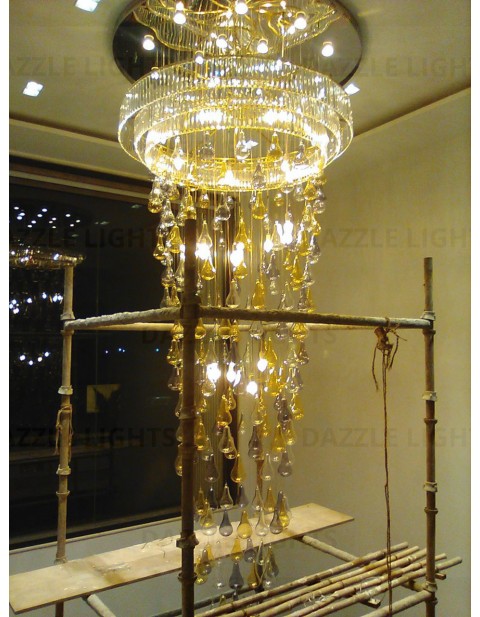 Hand Blown Glass Bespoke Chandelier