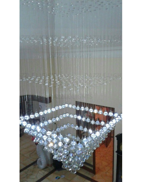 Crystal Duplex Chandelier