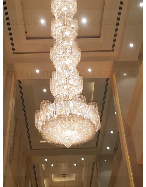 Long Traditional Chandelier