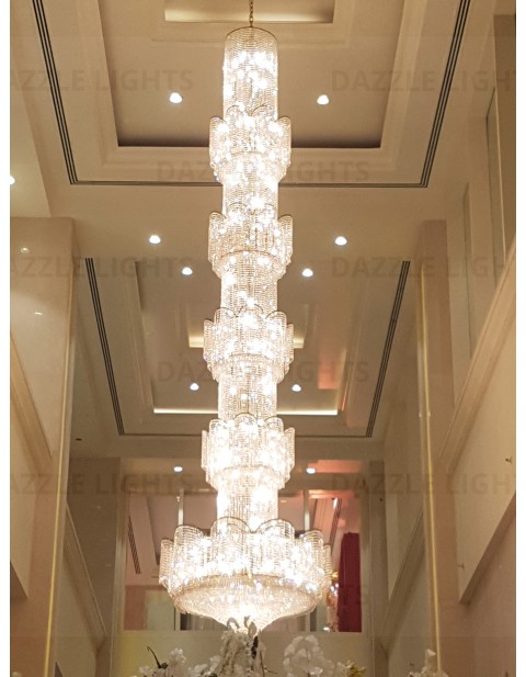 Long Traditional Chandelier