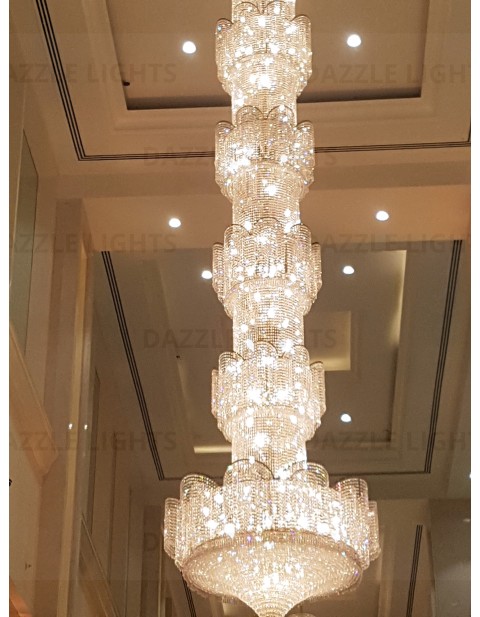 Long Traditional Chandelier